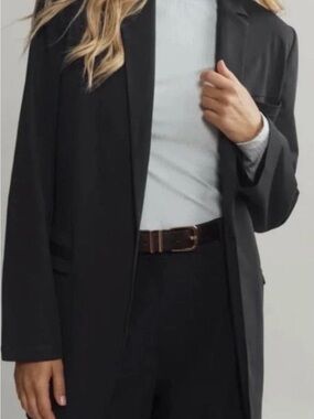 Rhone Commuter Boyfriend Blazer Black Size Small